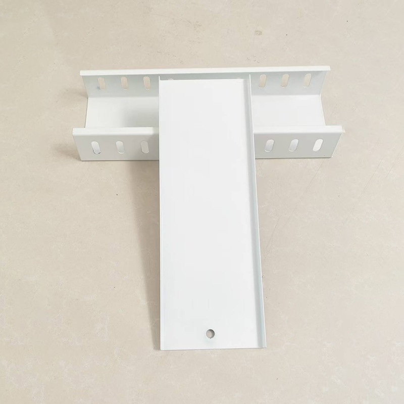 Standard Size Outdoor Cable Tray With Cover Hot Dip HDG Steel Metal Cable Trunking