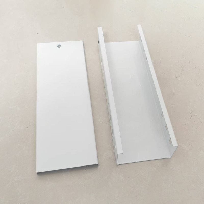 Khay cáp kim loại đục lỗ hợp kim nhôm 20*20mm bền, máng cáp kim loại mạ kẽm, ống dẫn dây