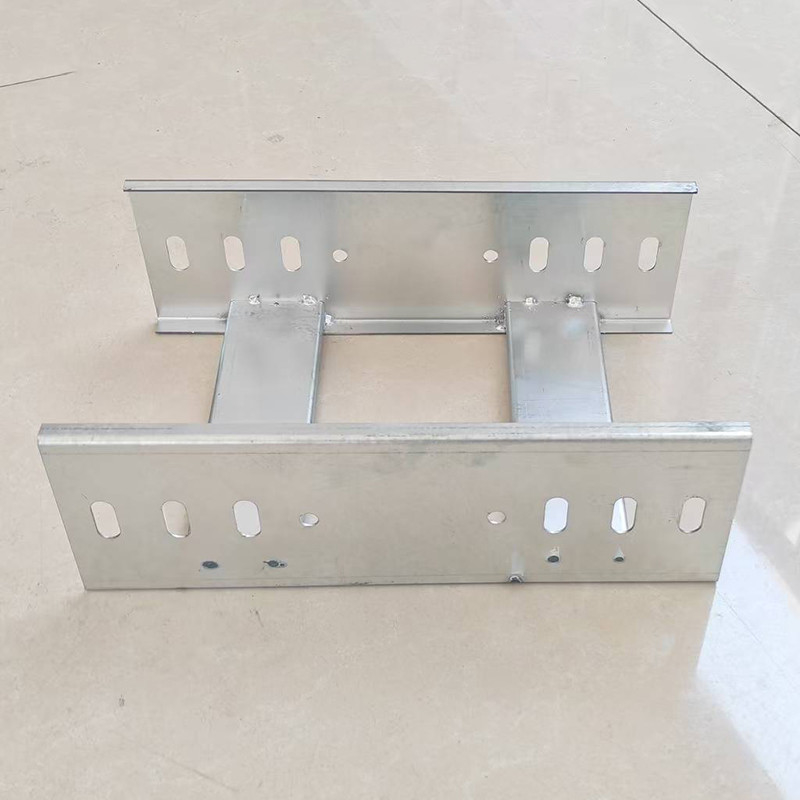 Economical And Practical Galvanized Ladder Rack Cable Tray Easy To Install Corrosion Resistance