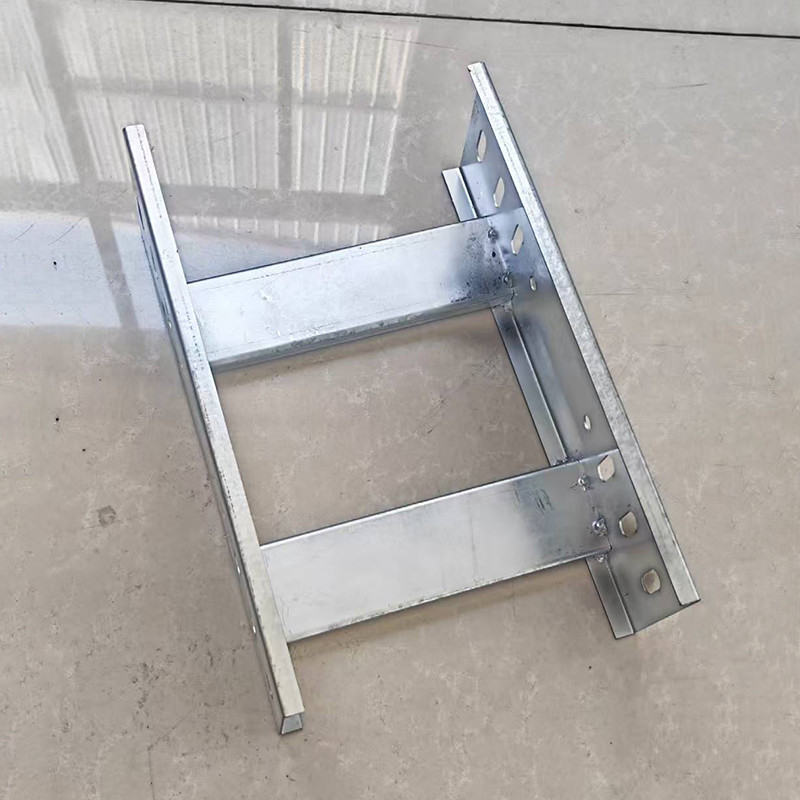 Economical And Practical Galvanized Ladder Rack Cable Tray Easy To Install Corrosion Resistance