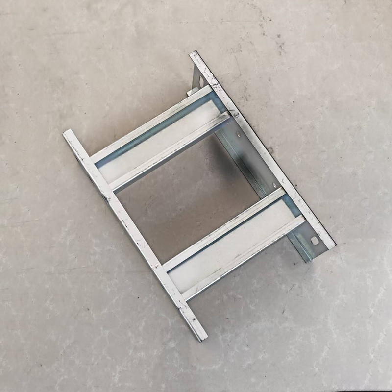 Drainage Gi Ladder Type Cable Tray For  Wireway Cable Management Trough Type Cable Tray