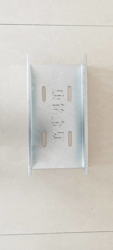 High Strength And Wear Resistance Hot Dip Cable Tray  / Metal Cable Tray 2-7m