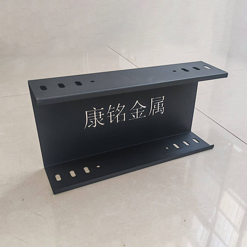 Outdoor Steel Cable Trays Fireproof Coated Trough For Electrical Management
