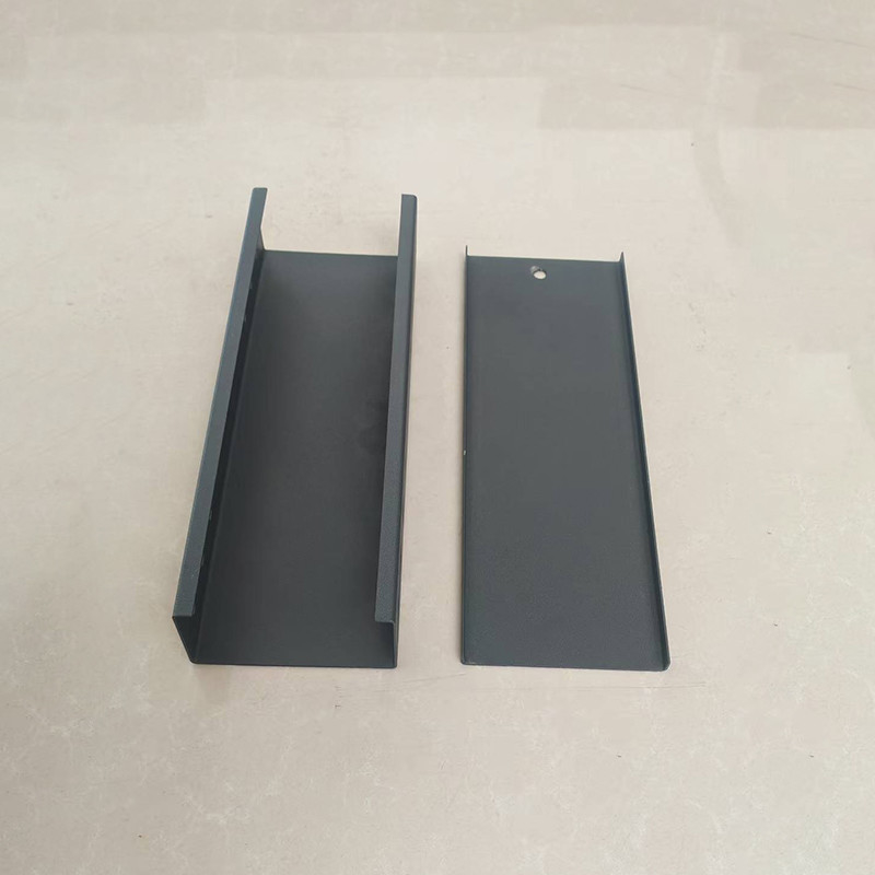 Easy To Install Fireproof Cable Tray Galvanized Perforated Railway Cable Trough 0.7mm-2.5mm Thickness