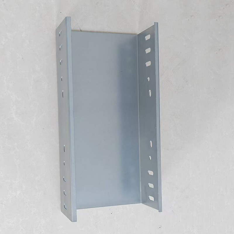 Hot Dip Zinc Grooved Aluminium Perforated Cable Tray Long Lifespan Easy To Install