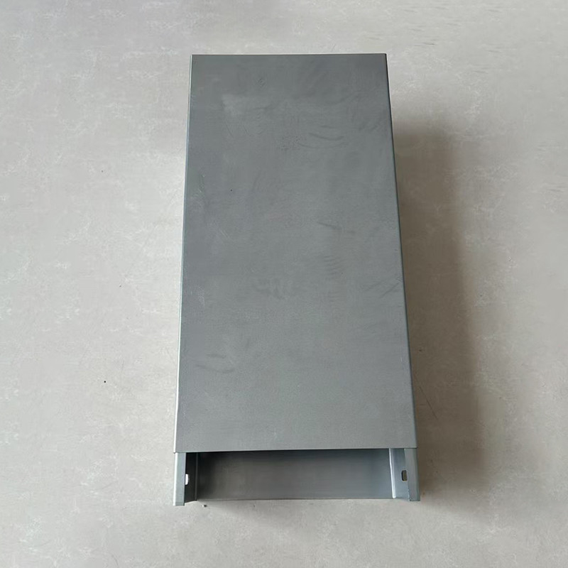 Hot Dip Zinc Grooved Aluminium Perforated Cable Tray Long Lifespan Easy To Install