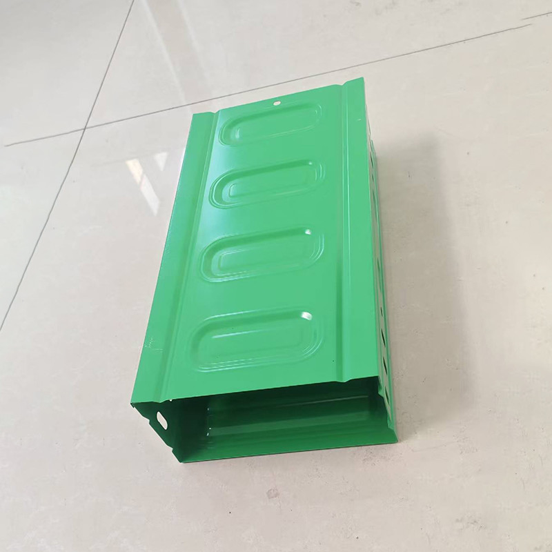 Hot Dip Galvanized Channel Heavy Duty Cable Tray Solid Trough Type Metal Cable Trunking