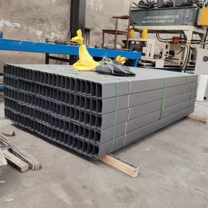 Outdoor Stainless Steel Trough Type Wireway Cable Tray Heavy Duty For Construction