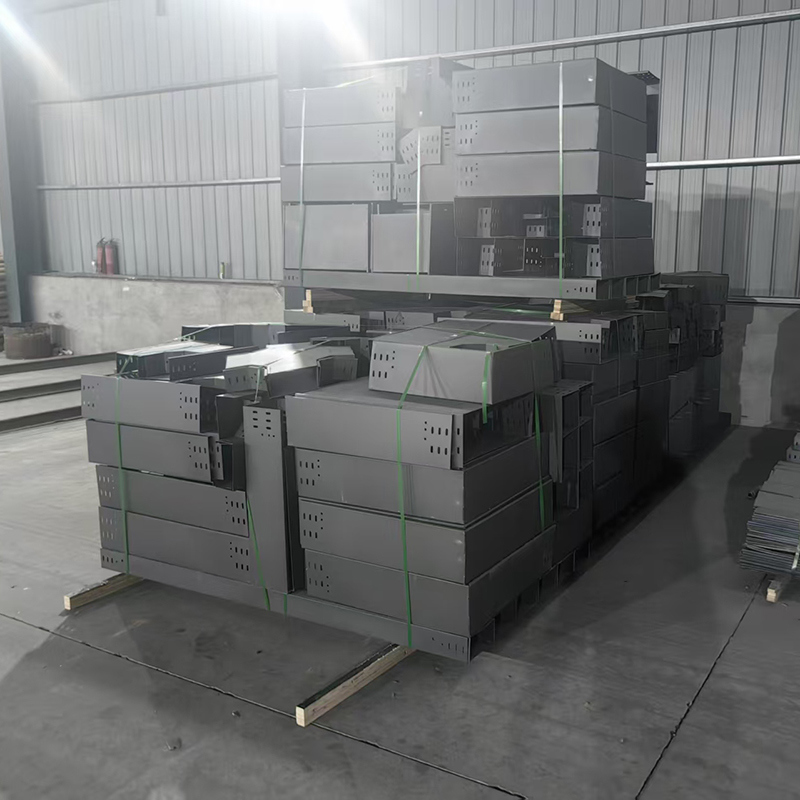 High-quality European-style Hot-dip Galvanized Steel Ventilated Cable Tray for Photovoltaic Applications