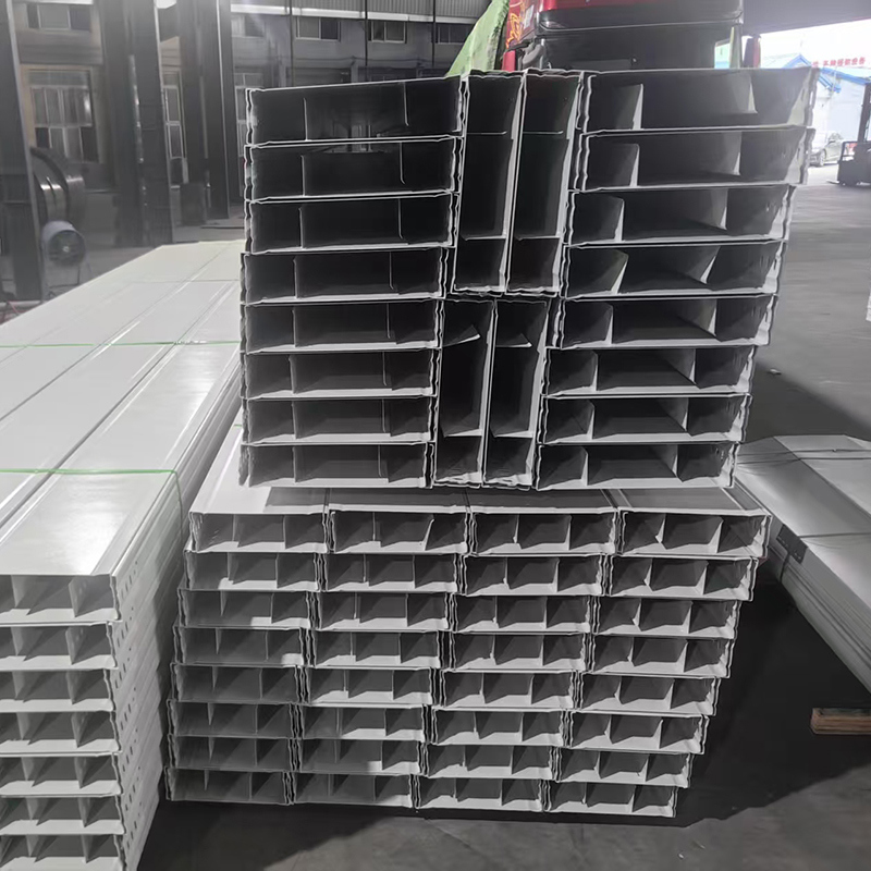 High-quality European-style Hot-dip Galvanized Steel Ventilated Cable Tray for Photovoltaic Applications