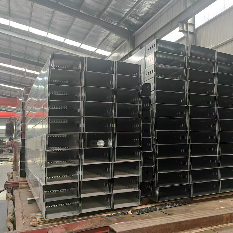 Customized Aluminum Alloy Cable Trunking Tray Fireproof Industrial Building Electrical Application Stainless Steel