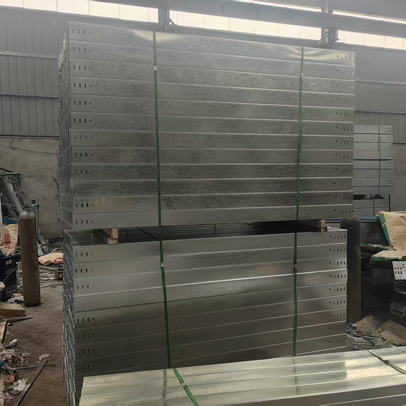 Hot Dipped Galvanized Cable Tray Perforated Stainless Steel and Industrial Wire Mesh Trunking