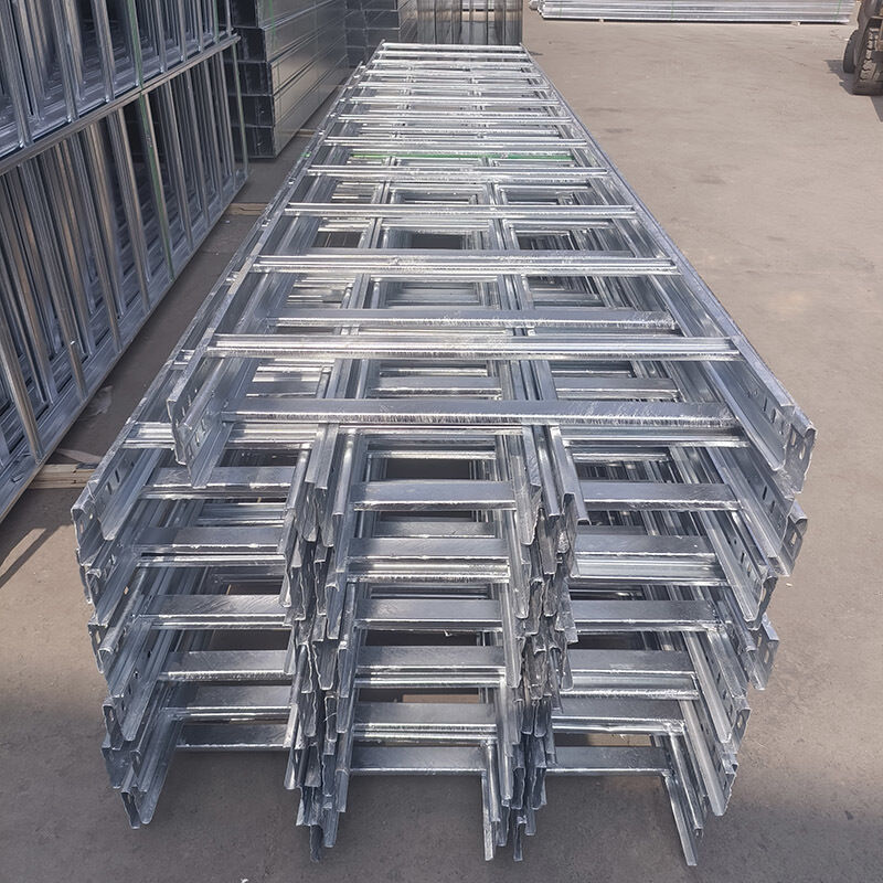 Pre-Galvanized Perforated Cable Tray Energy Saving CE Certified Corrosion Resistant High Strength Factory Discount